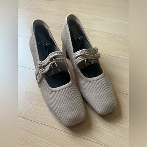 VIVAIA SQUARE TOE CHUNKY HEEL MELODY PRO ALMOND - 7